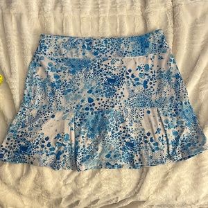 Reel Legends Blue Water Golf or Tennis Skort Size M